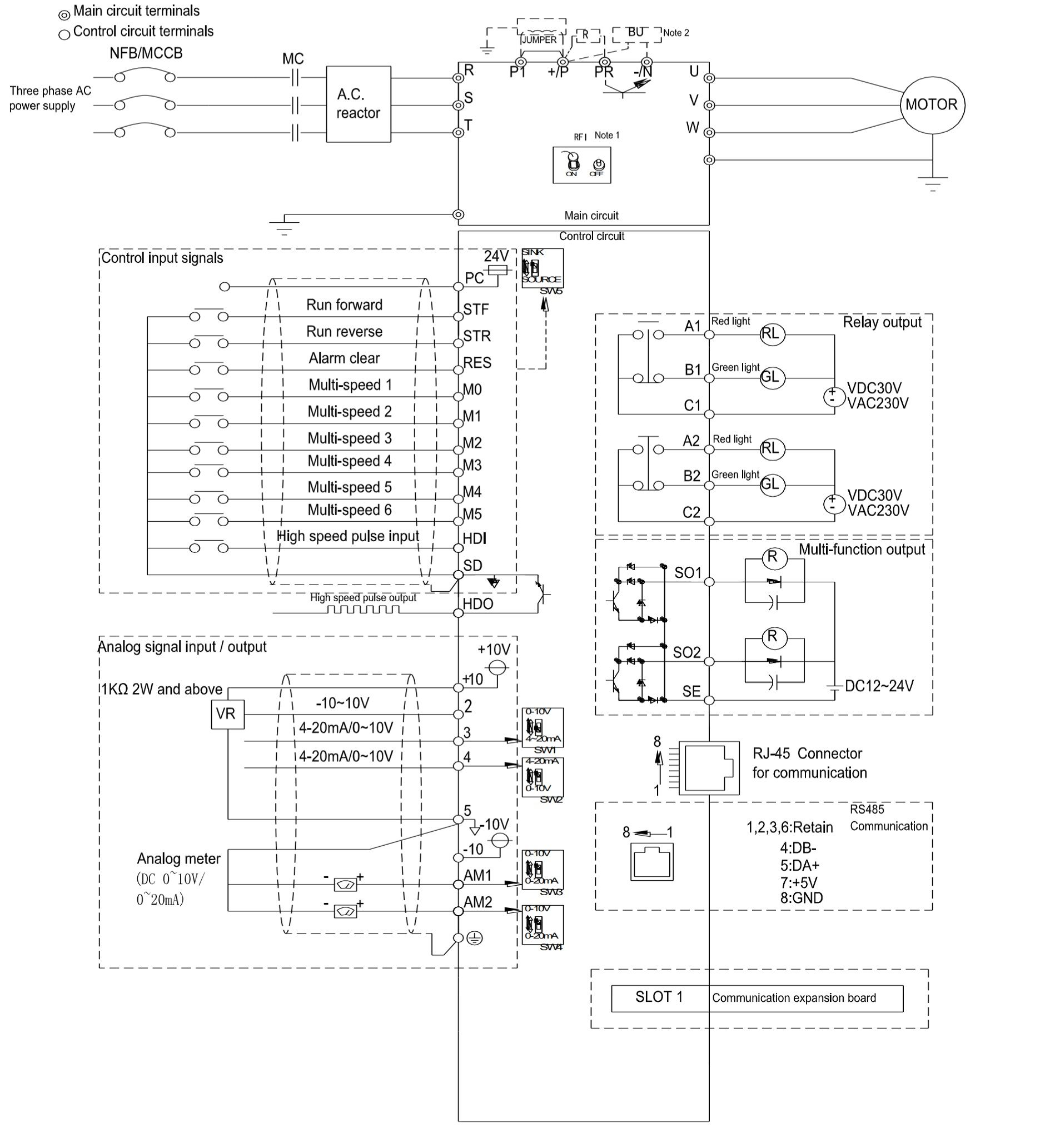 SF3 wiring